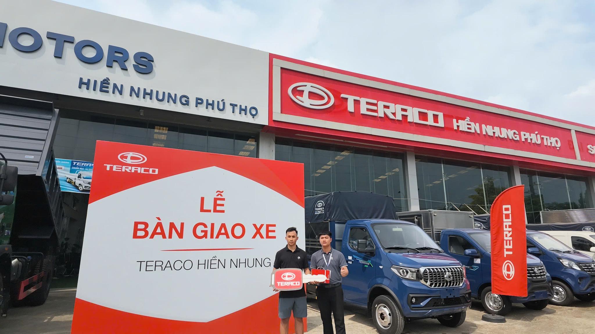 Bàn Giao Xe TERA150S Thùng Mui Bạt Cho Khách Hàng Kinh Doanh Tạp Hóa
