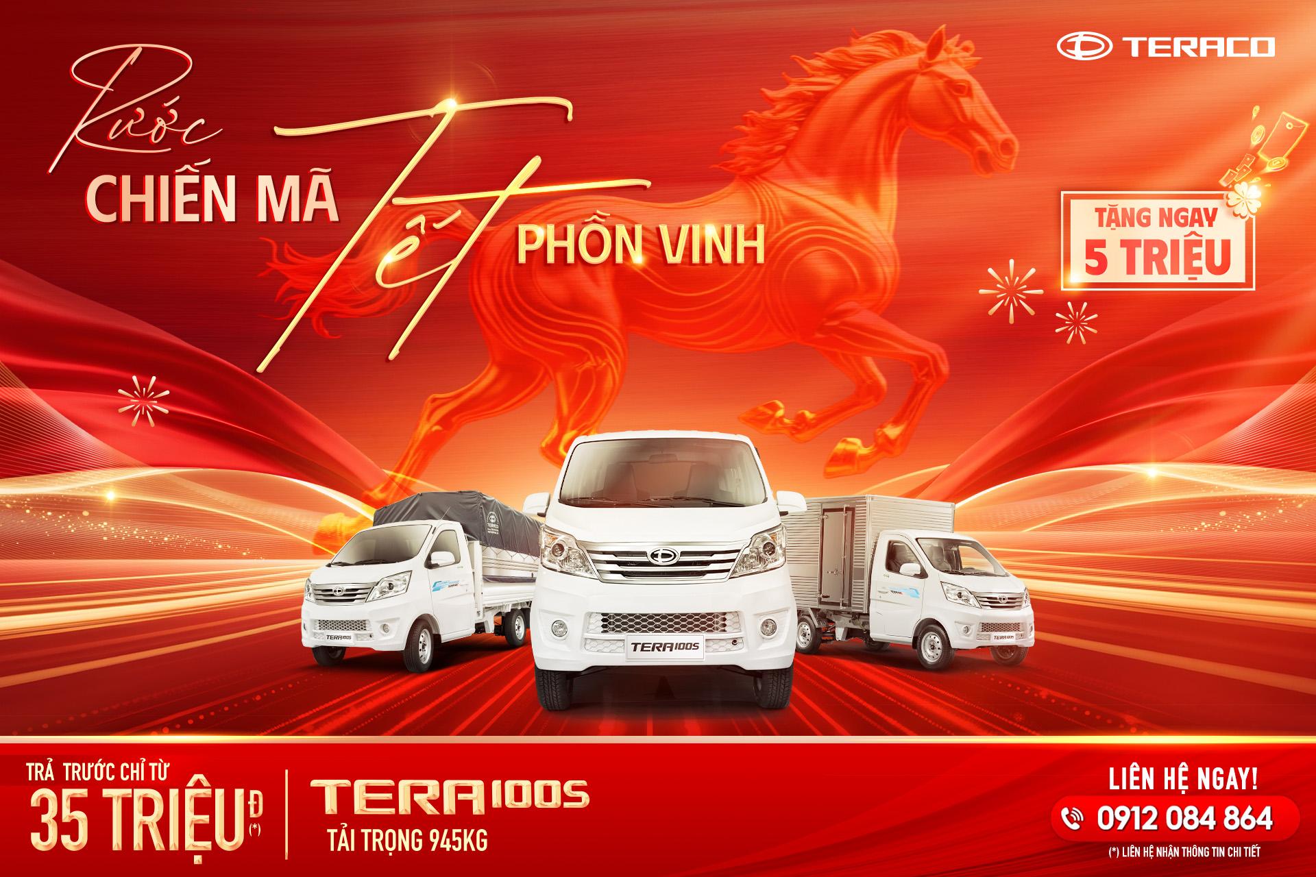 Mua Xe Tải TERACO Tại Phú Thọ – Nhận Ưu Đãi Giá Sốc Tháng 1/2026