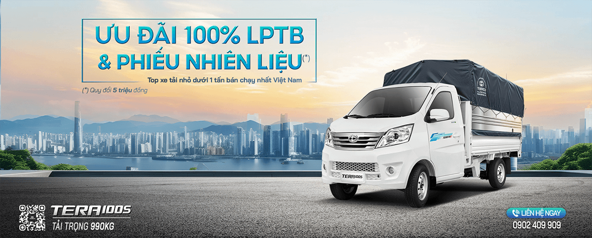 Tera100S - Động cơ bền bỉ - Thiết kế tiên phong