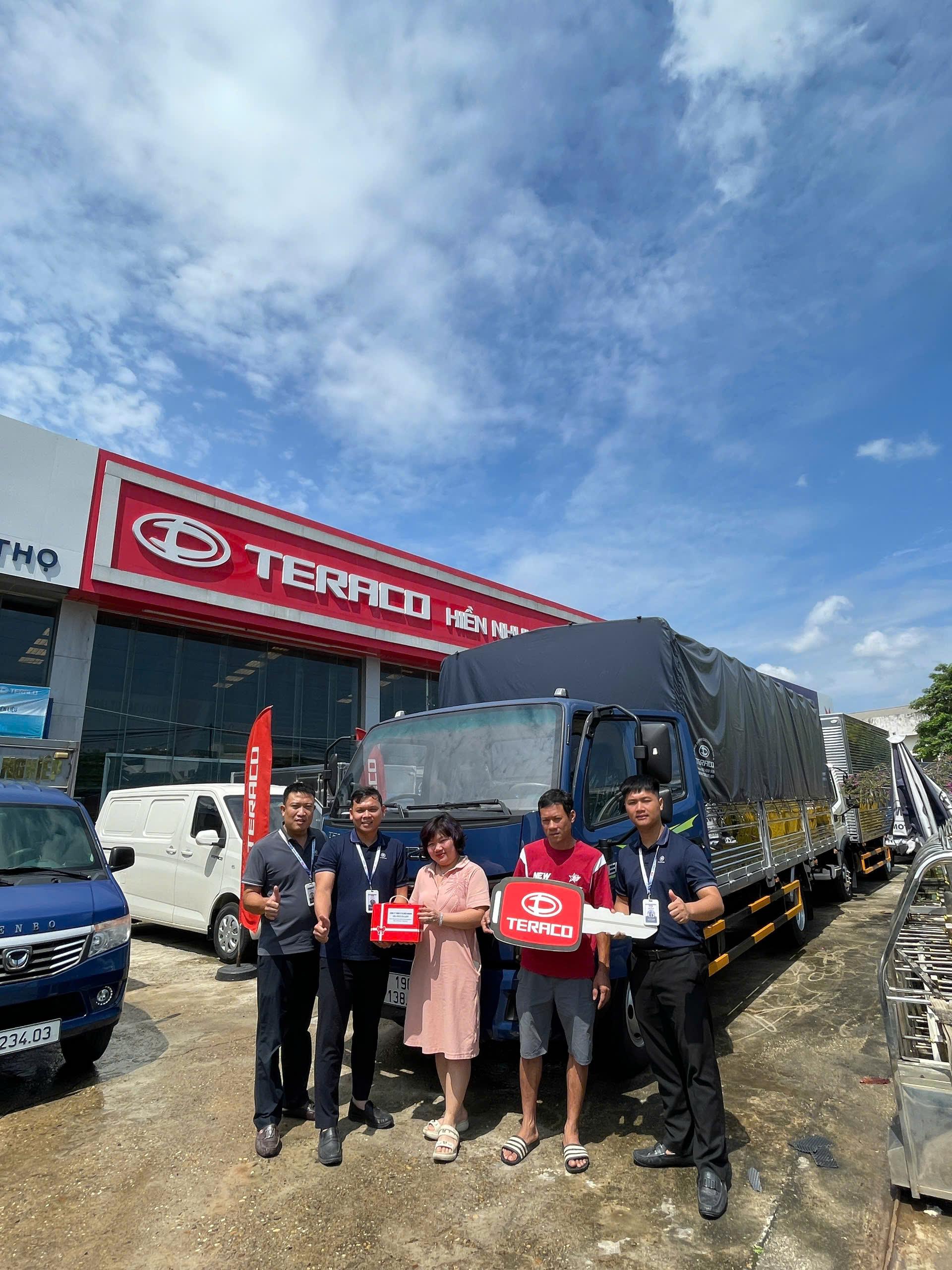 Bàn Giao Xe Tải TERA345SL PLUS Thùng Mui Bạt Cho Doanh Nghiệp Tại Phú Thọ